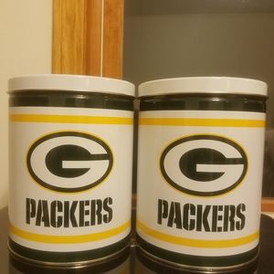 Packers tin canisters